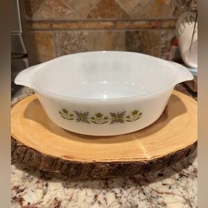 Vintage Fire King Casserole Dish